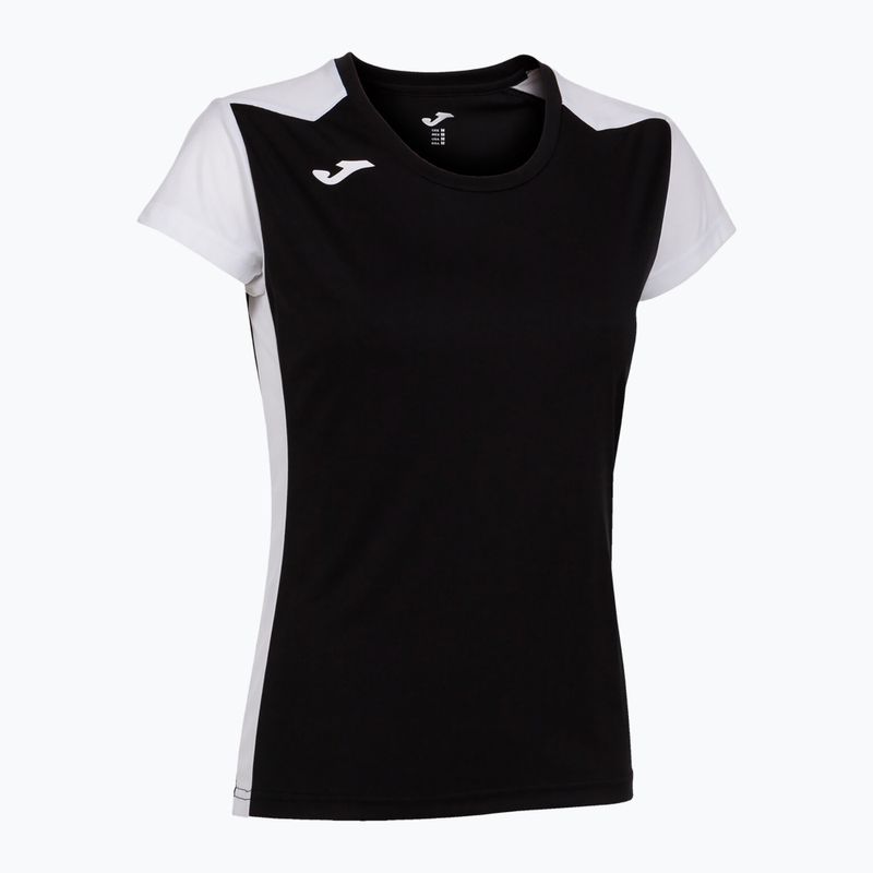 Футболка для бігу жіноча Joma Record II black/white 6