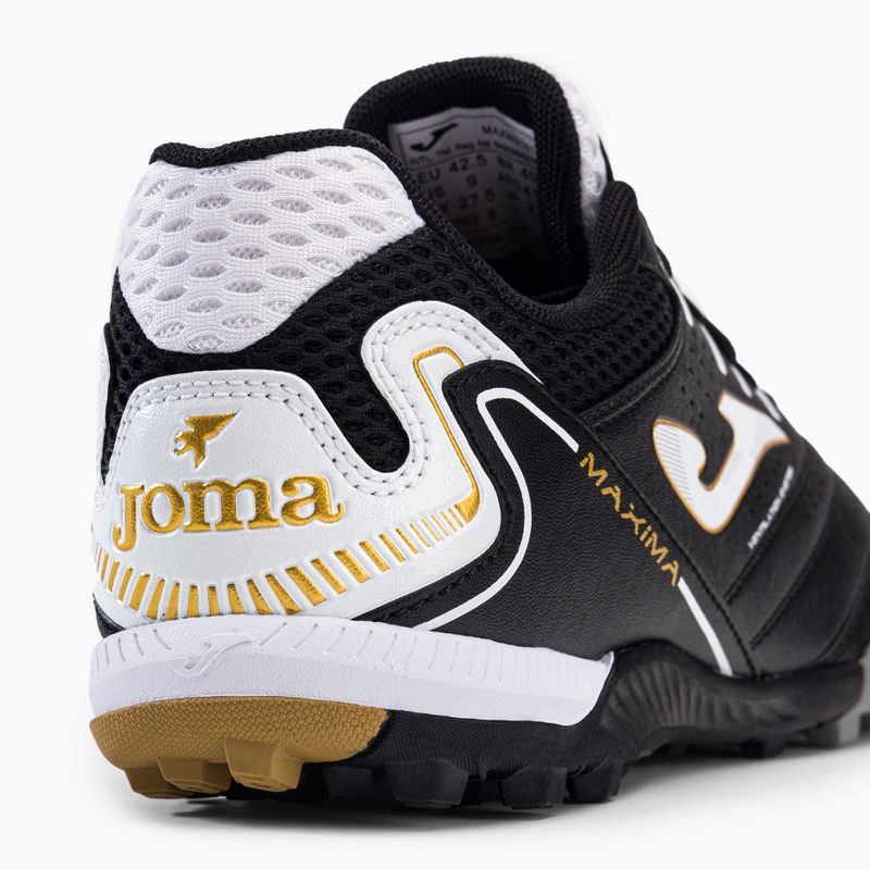 Футбольні бутси чоловічі męskie Joma Maxima TF чорні MAXW2101TF 9
