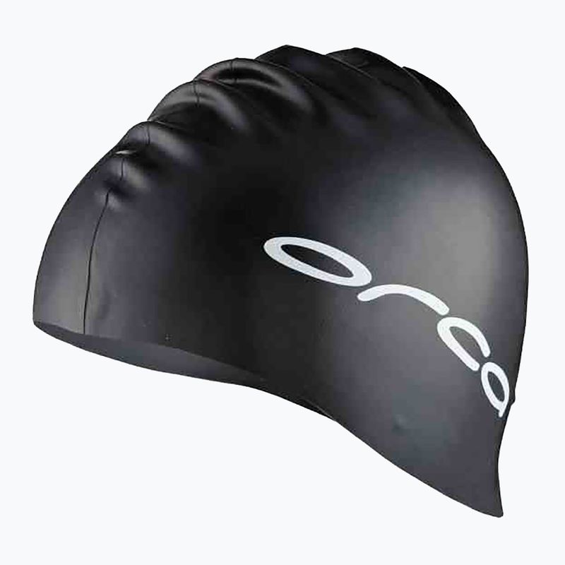 Шапочка для плавання Orca Silikonowy чорна DVA00001 2