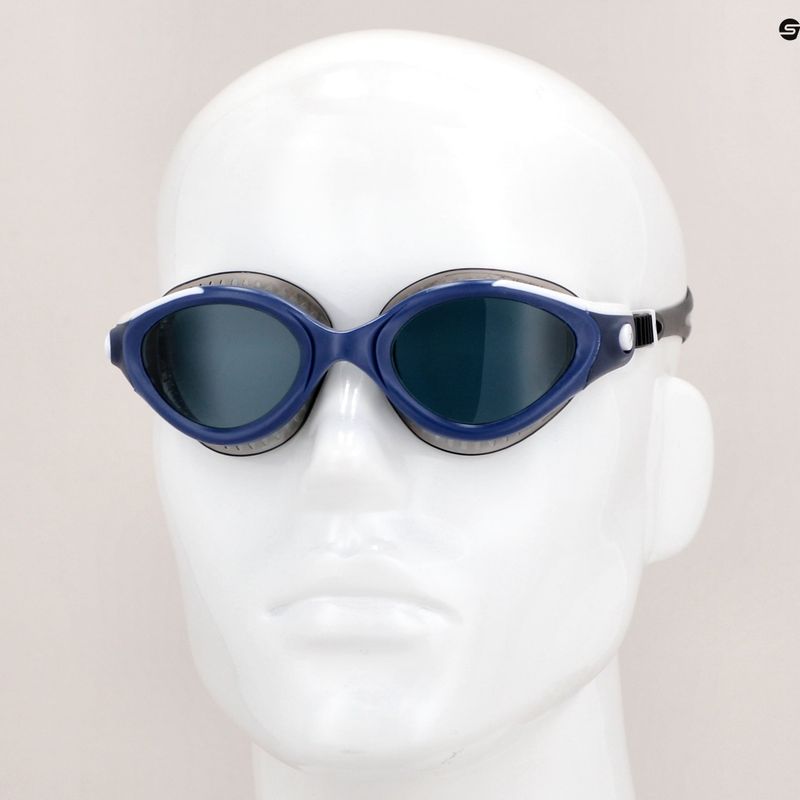 Окуляри для плавання damskie Speedo Futura Biofuse Flexiseal Female black/true navy/white/smoke 8-11314F985 7