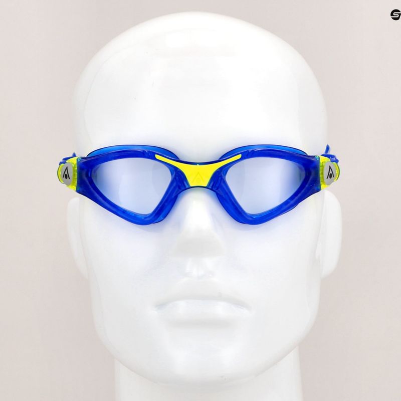 Окуляри для плавання дитячі Aquasphere Kayenne 2022 blue/yellow/clear 7