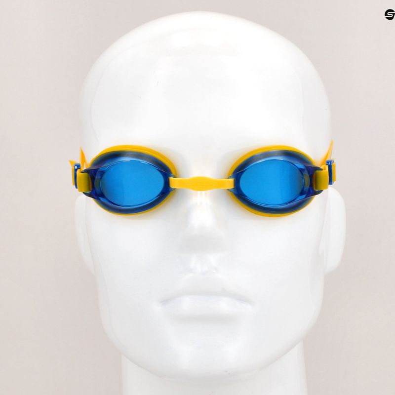 Окуляри для плавання дитячі Speedo Jet V2 empire yellow/neon blue 8-09298B567 7