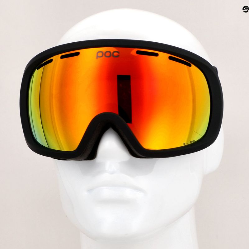 Маска лижна POC Fovea Clarity uranium black/spektris orange 40403-8172 5