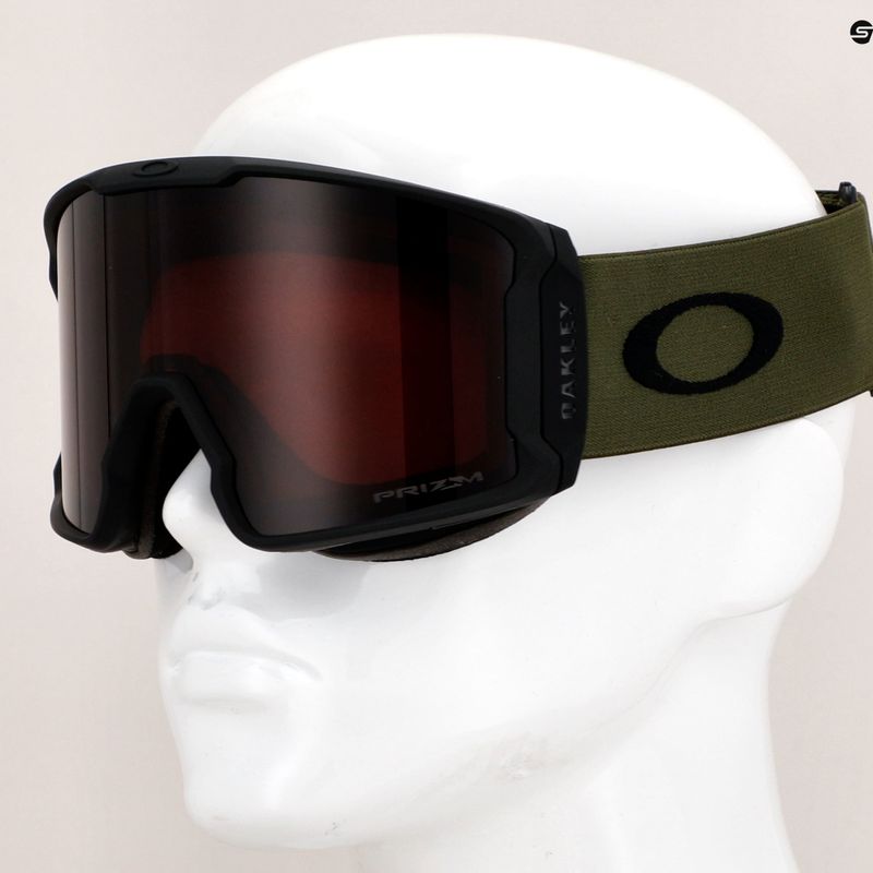 Маска лижна Oakley Line Miner matte dark brush/prizm snow dark grey OO7070-96 5