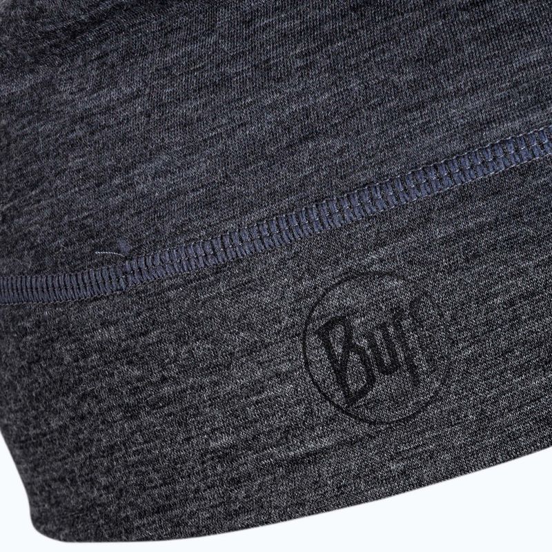 Шапка BUFF Lightweight Merino Wool Hat Solid сіра 113013.937.10.00 3