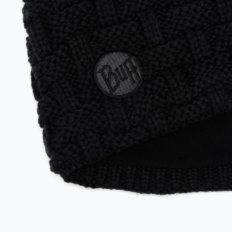 Шарф-хомут BUFF Knitted & Polar Neckwarmer чорний 113549.999.10.00 3