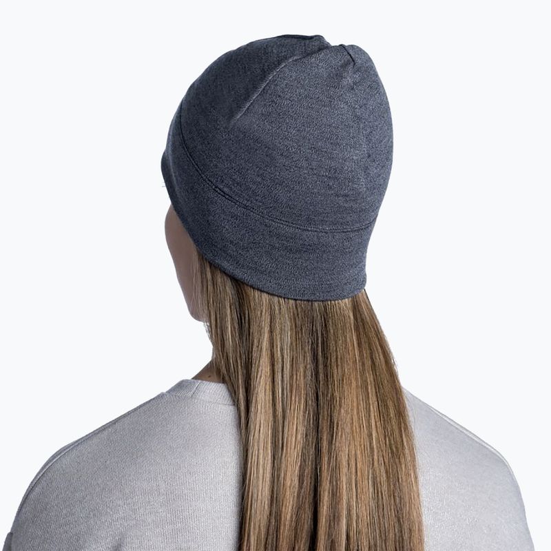 Шапка BUFF Midweight Merino Wool сіра 118007.933.10.00 7