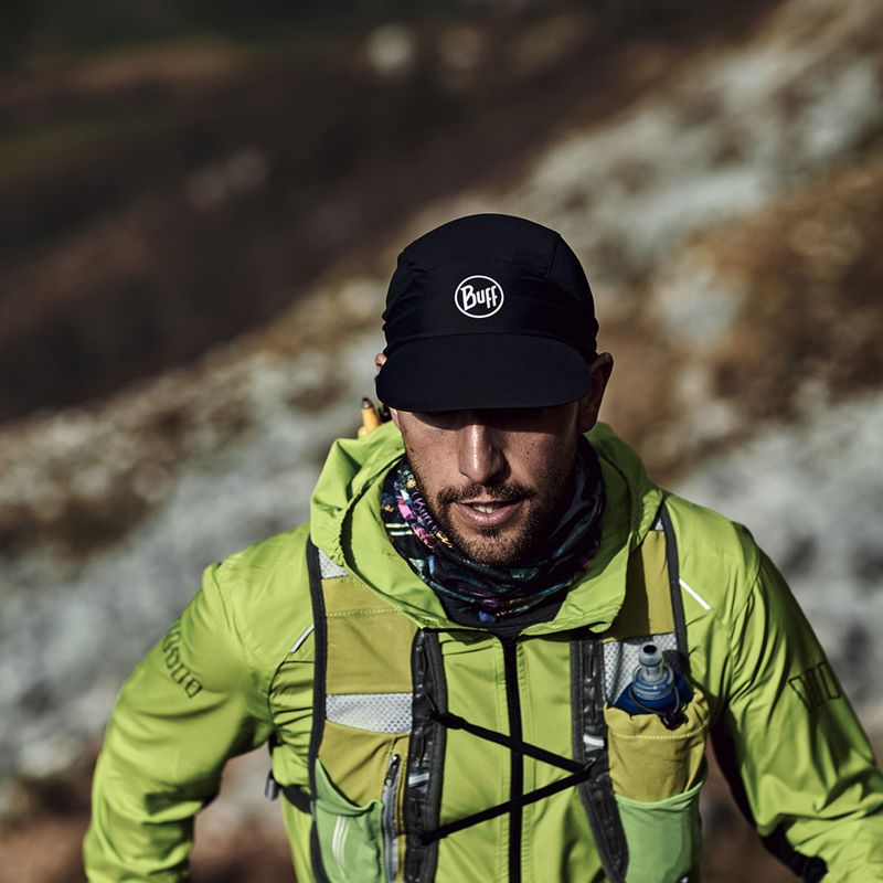 Бейсболка BUFF Pack Speed Solid black 8