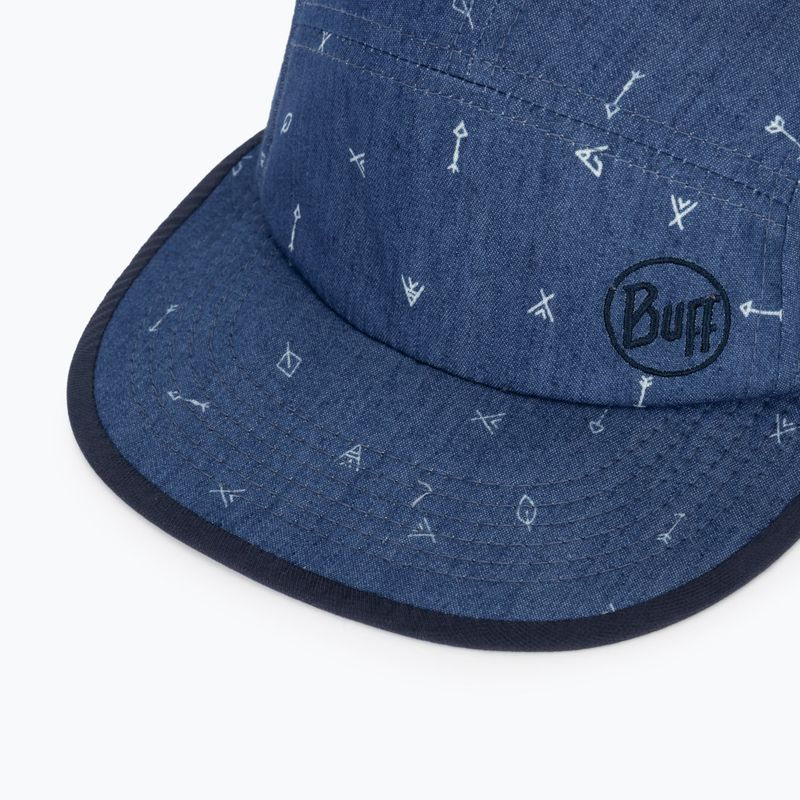 Кепка дитяча BUFF 5 Panel arrows denim/denim 3
