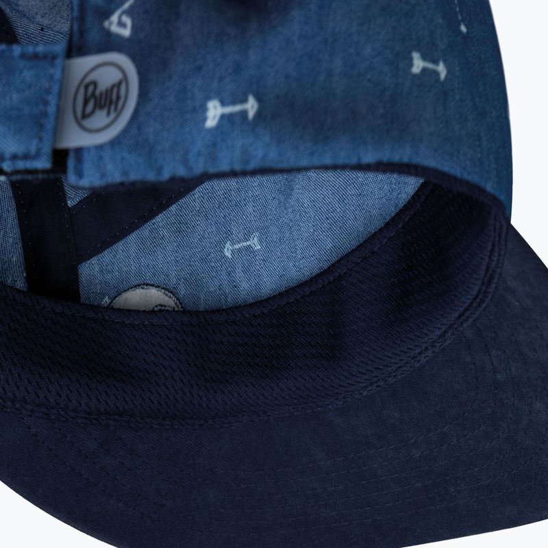 Кепка дитяча BUFF 5 Panel arrows denim/denim 3