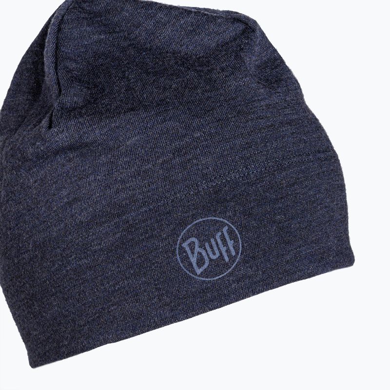 Шапка BUFF Midweight Merino Wool темно-синя 118007.779.10.00 3