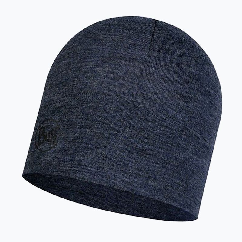Шапка BUFF Midweight Merino Wool темно-синя 118007.779.10.00 4