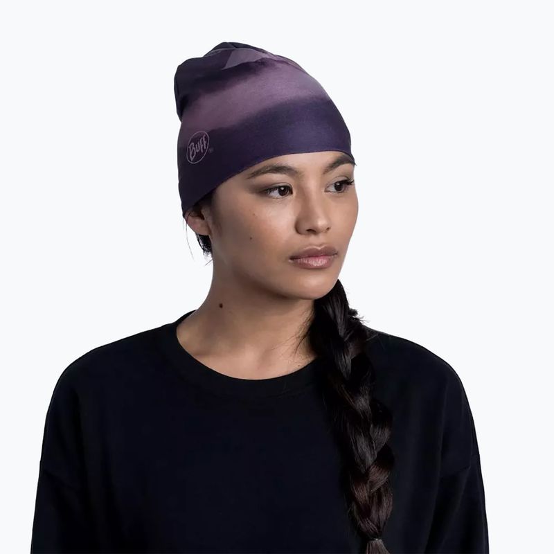 Шапка BUFF Microfiber Reversible Hat Serra бордова 123880.639.10.00 4