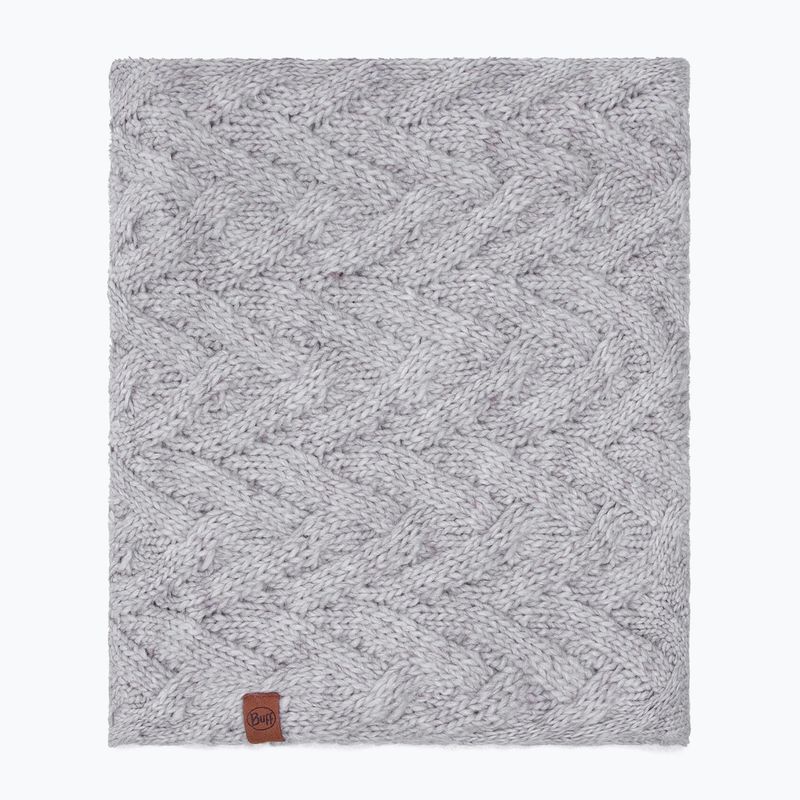 Шарф-хомут BUFF Knitted & Fleece Neckwarmer Caryn сірий 123518.014.10.00