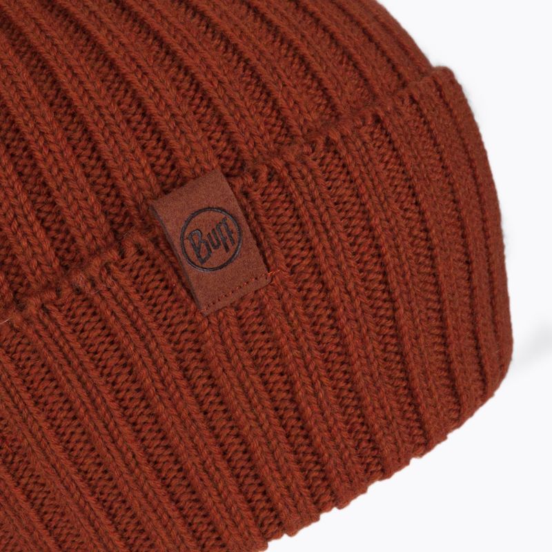 Шапка Buff Merino Wool Knit 1Lhat Norval оранжева 124242.404.10.00 3