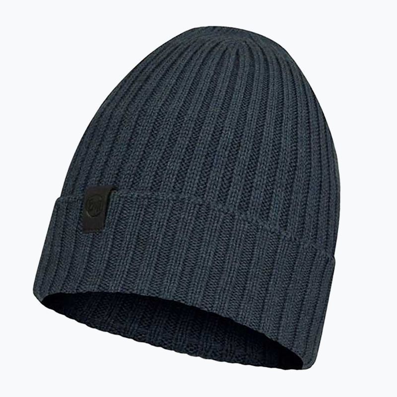 Шапка BUFF Merino Wool Knit 1Lhat Norval темно-синя 124242.788.10.00 4