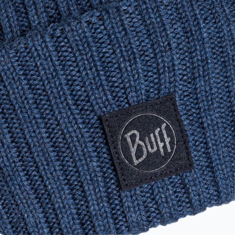 Шапка зимова BUFF Merino Wool Ervin denim 3