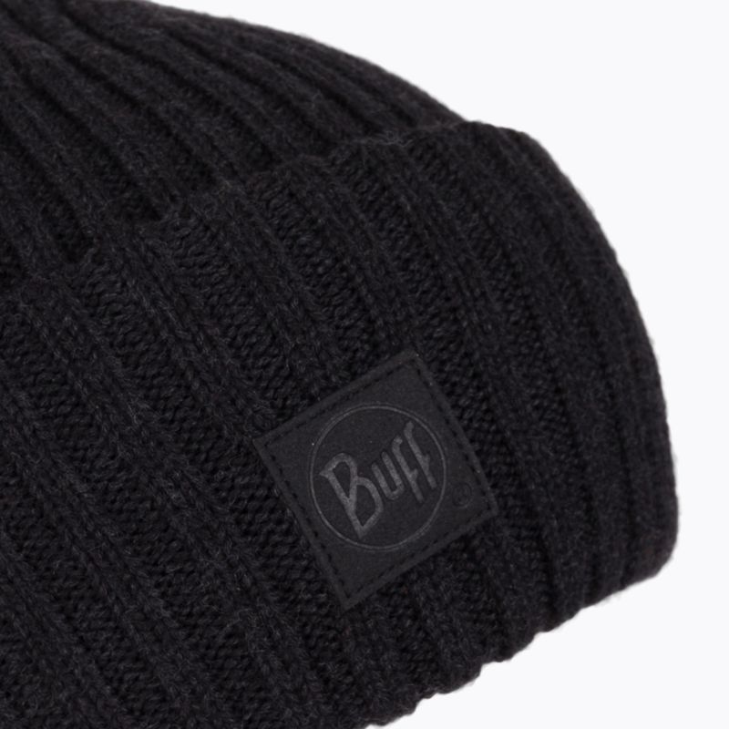 Шапка зимова BUFF Merino Wool Ervin graphite 3