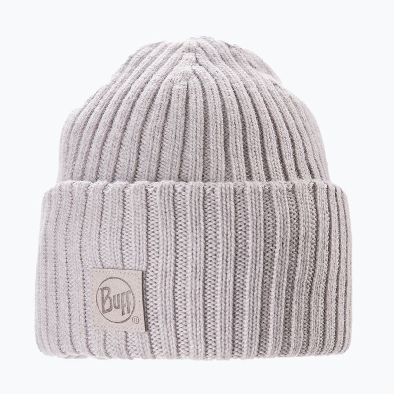 Шапка зимова BUFF Merino Wool Ervin light grey 2