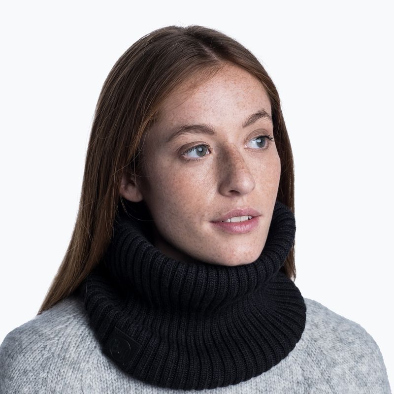 Шарф-хомут BUFF Knitted Neckwarmer Norval Graphite 124244.901.10.00 5