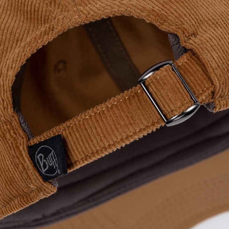Кепка BUFF Baseball Cap Solid коричнева 125355 4