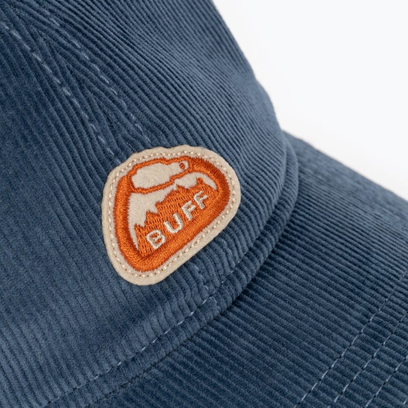 Кепка BUFF Baseball Cap Solid синя 125355 3