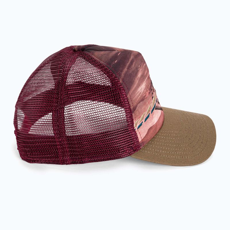 Бейсболка BUFF Trucker Sykora maroon 2