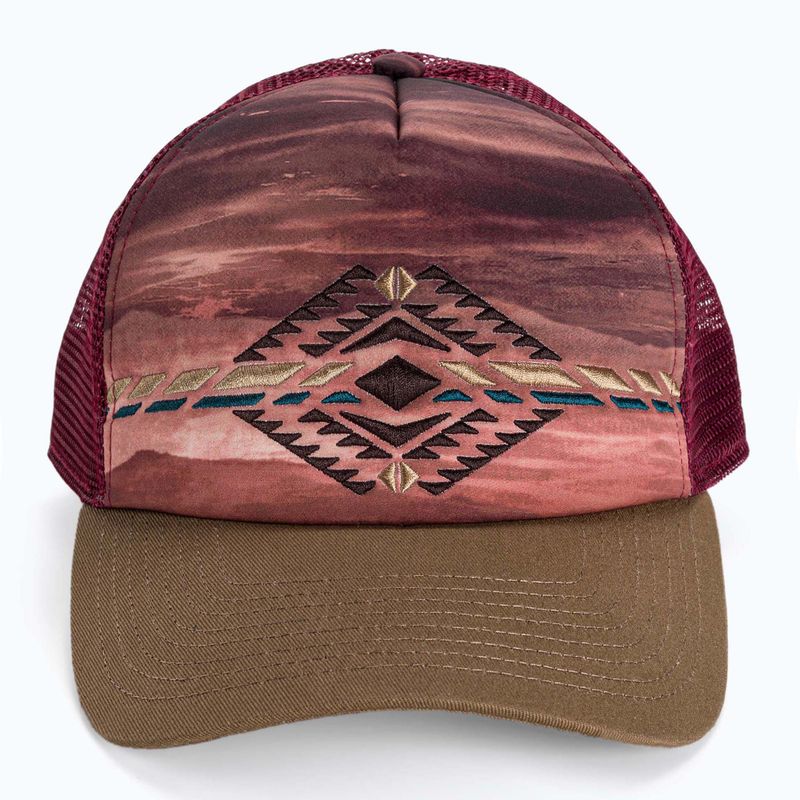 Бейсболка BUFF Trucker Sykora maroon 4