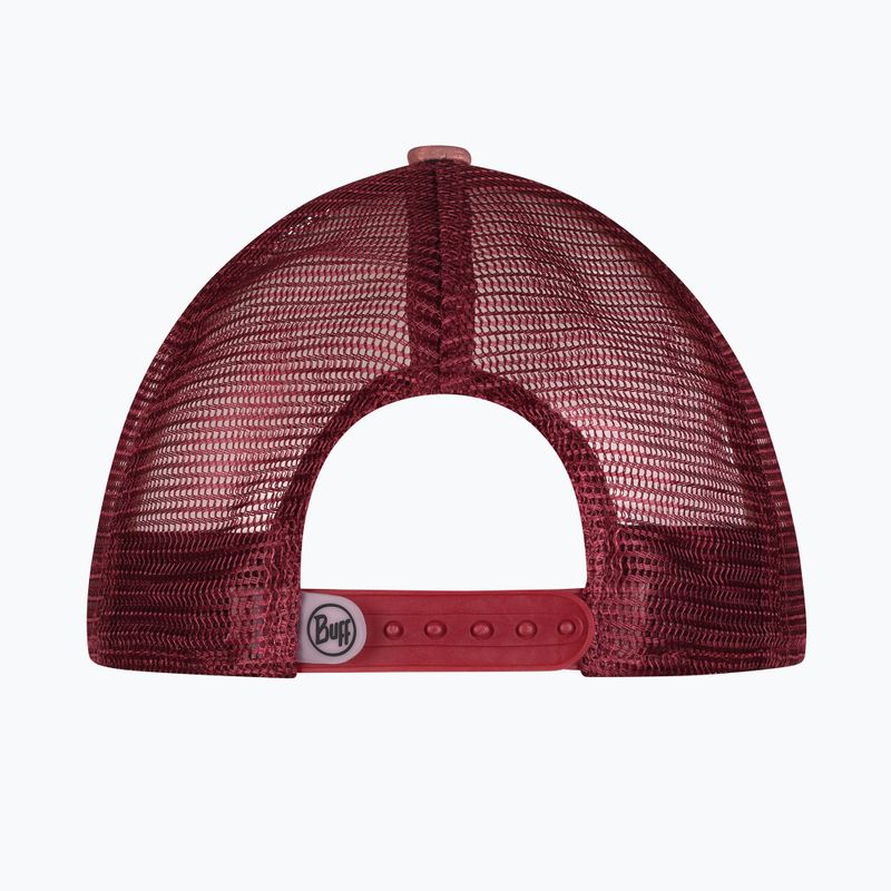 Бейсболка BUFF Trucker Sykora maroon 7