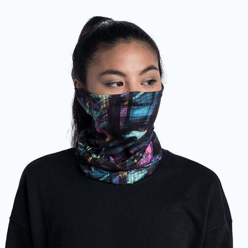 Шарф багатофункціональний BUFF Thermonet Pur3 синій 126404.999.10.00 6