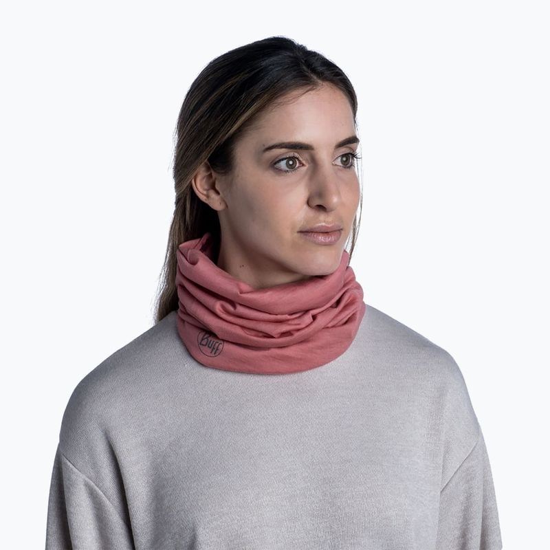 Шарф багатофункціональний BUFF Lightweight Merino Wool рожевий 113010.341.10.00 5