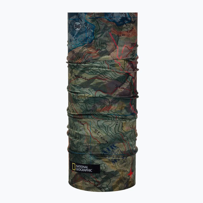 Шарф багатофункціональний BUFF Original Anawhata зелений 126758.854.10.00