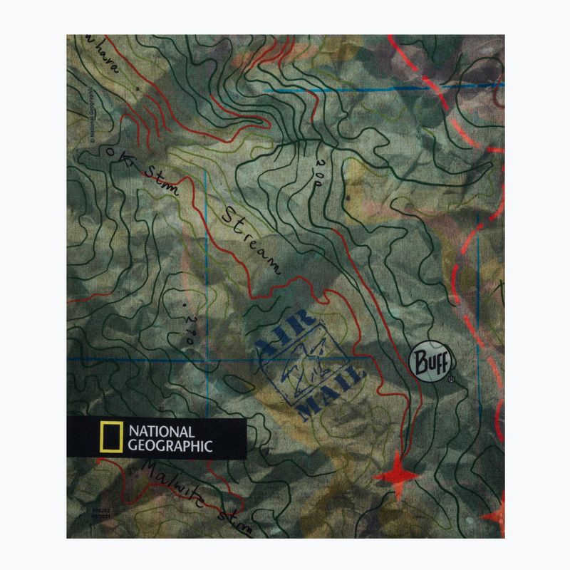 Шарф багатофункціональний BUFF Original Anawhata зелений 126758.854.10.00 2