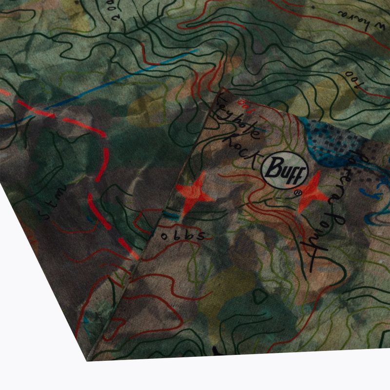 Шарф багатофункціональний BUFF Original Anawhata зелений 126758.854.10.00 3