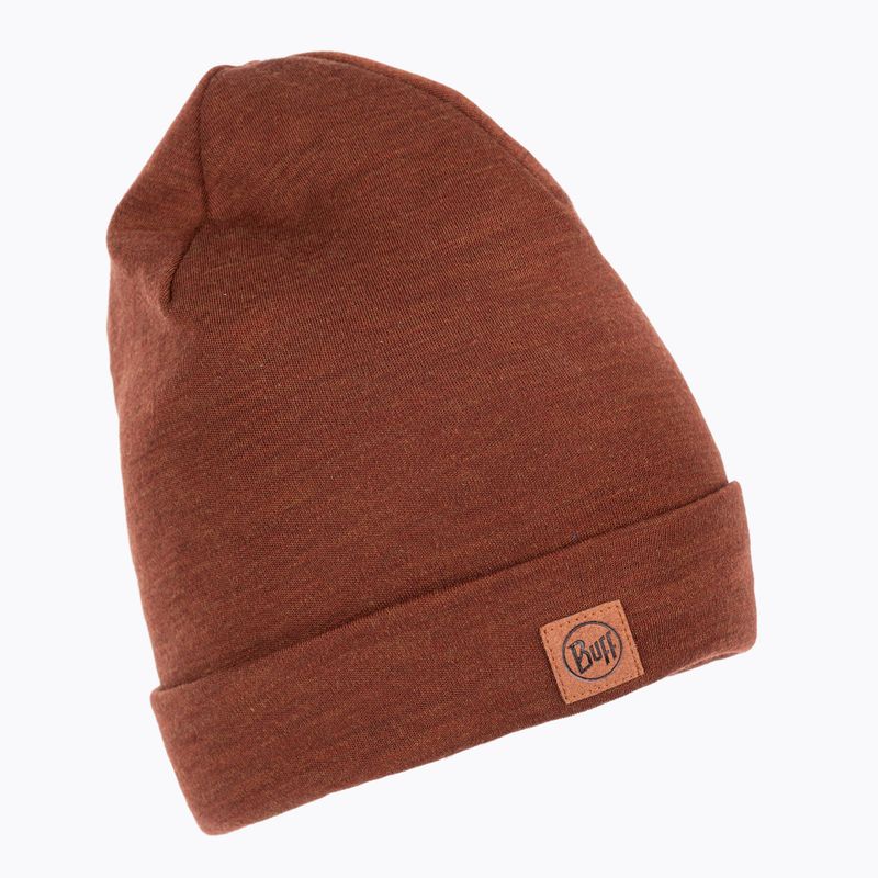Шапка BUFF Heavyweight Merino Wool Hat червона 111170