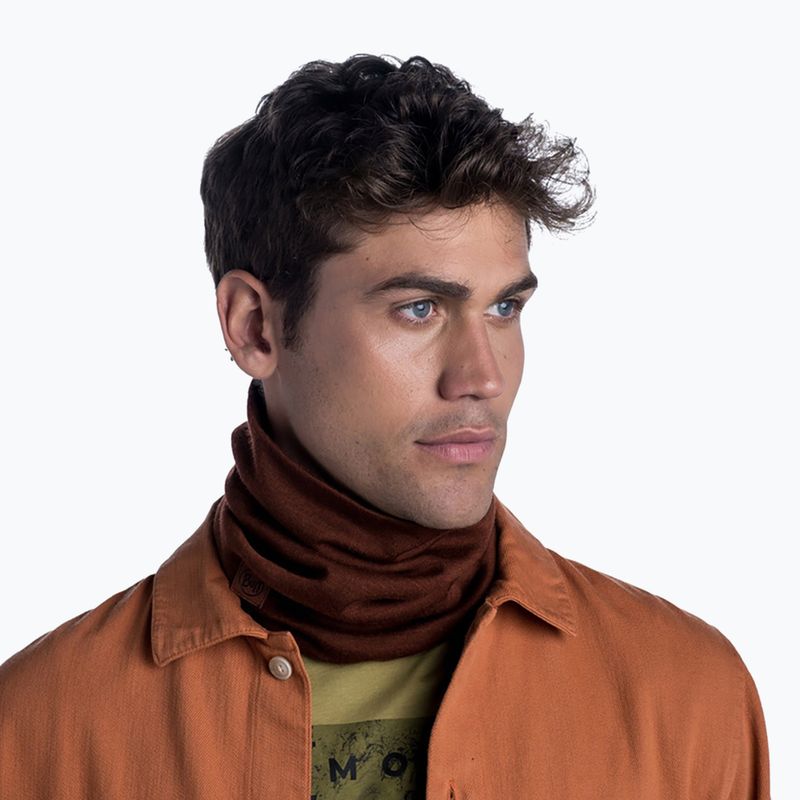 Шарф-хомут BUFF Heavyweight Merino Wool коричневий 113018.411.10.00 6