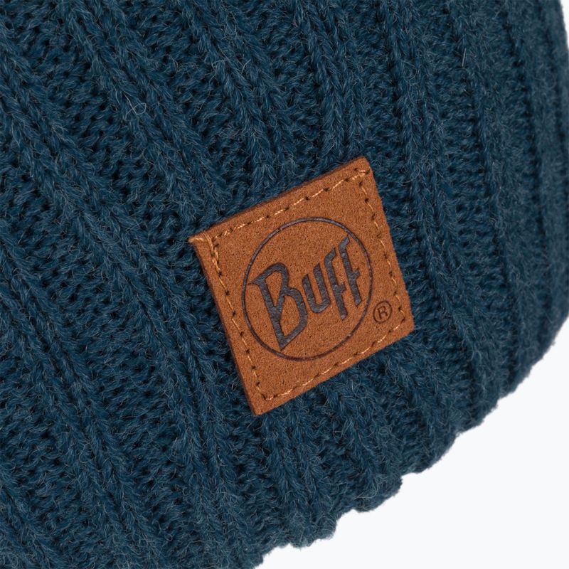 Шапка BUFF Knitted Hat Rutger синя 117845.701.10.00 3