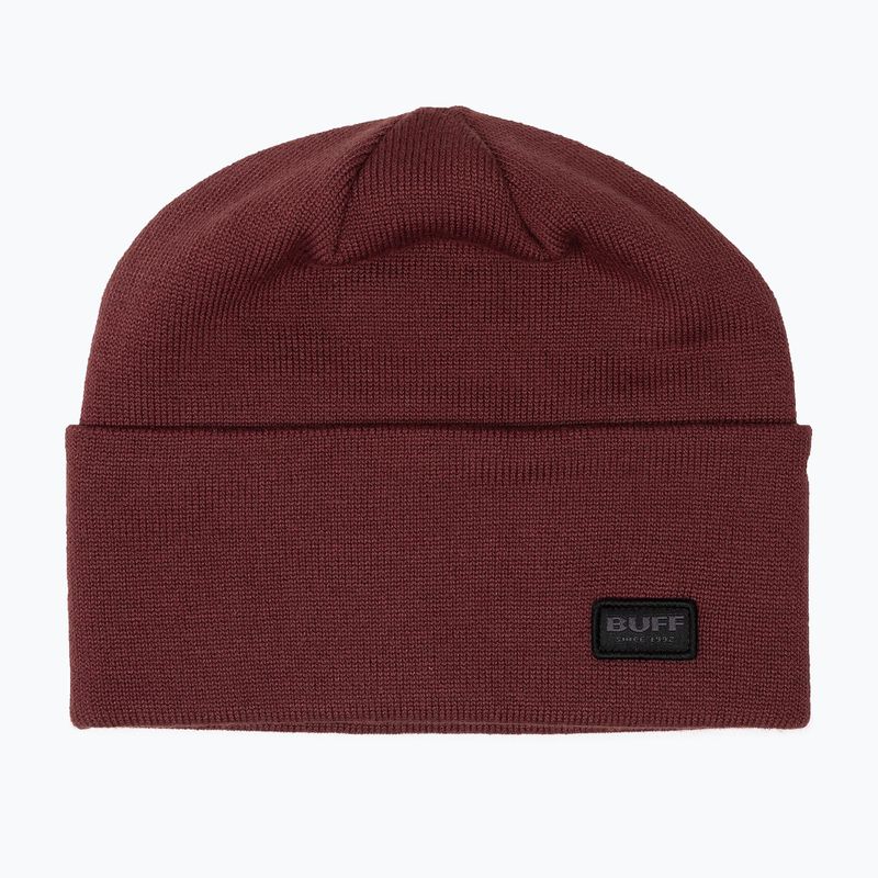 Шапка BUFF Knitted Hat Niels бордова 126457.304.10.00 4