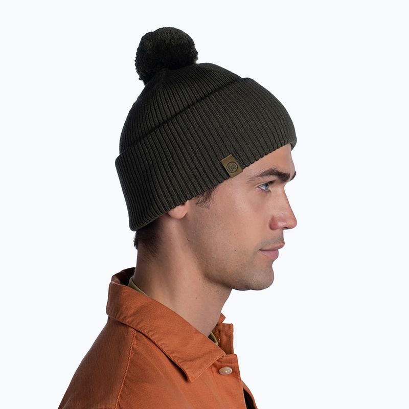 Шапка BUFF Knitted Hat Tim зелена 126463.809.10.00 8