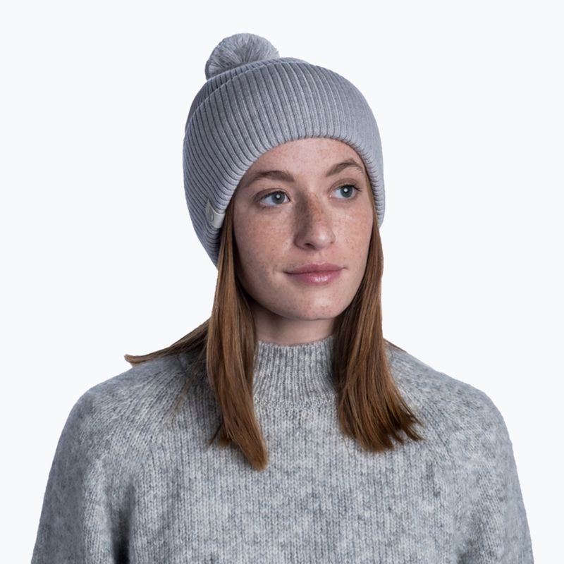 Шапка BUFF Knitted Hat Tim світло-сіра 126463.933.10.00 6