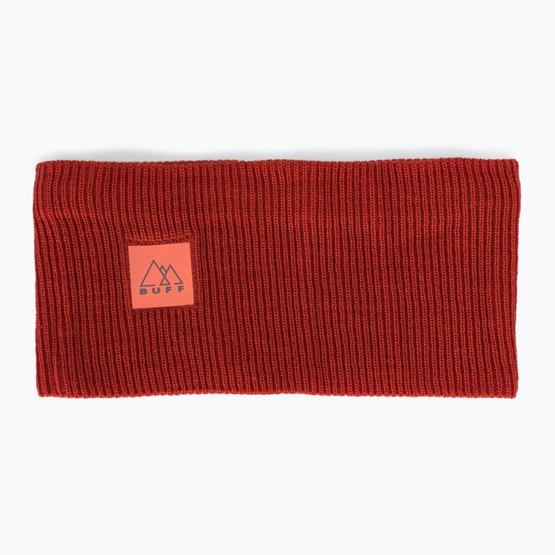 Пов'язка BUFF Crossknit Headband Solid червона 126484.220 2