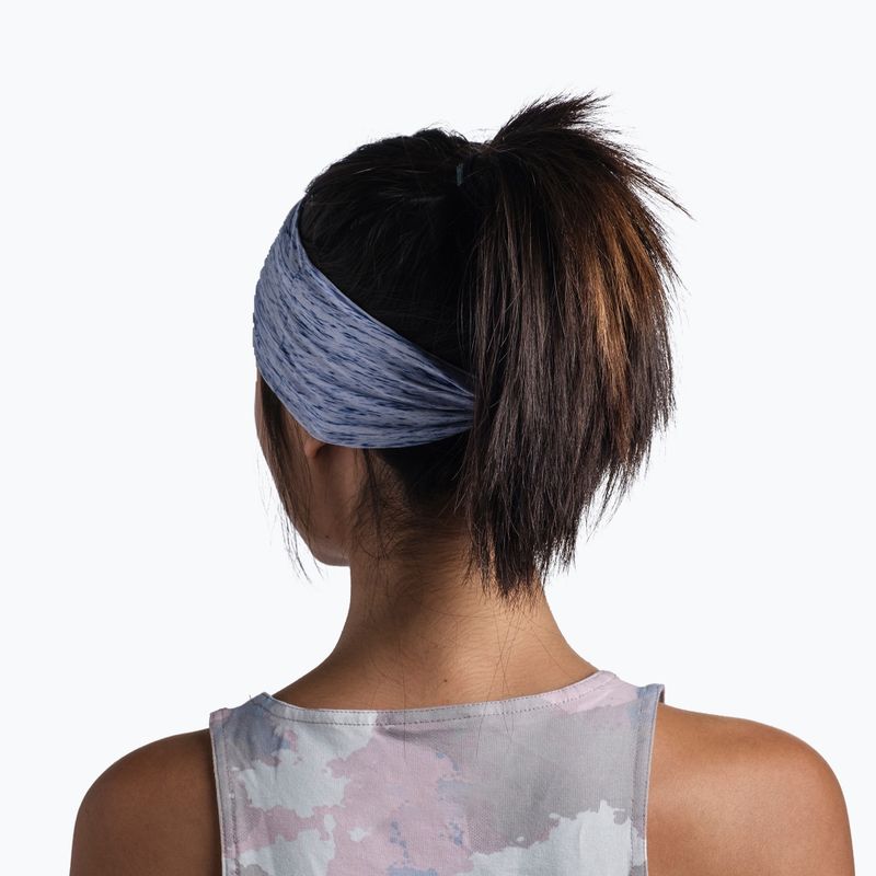 Пов'язка на голову BUFF Coolnet UV Ellipse Htr lavender blue 3