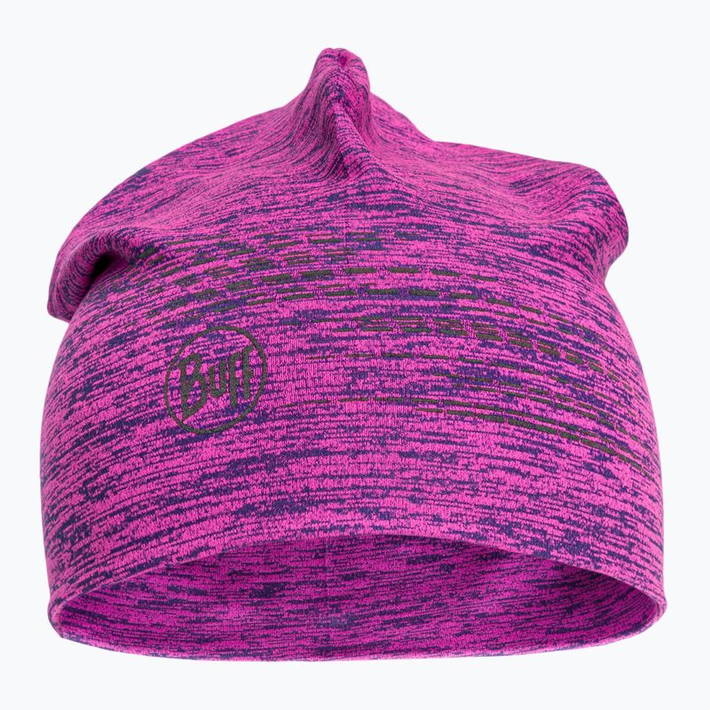 Шапка зимова BUFF Dryflx solid pink fluor 2