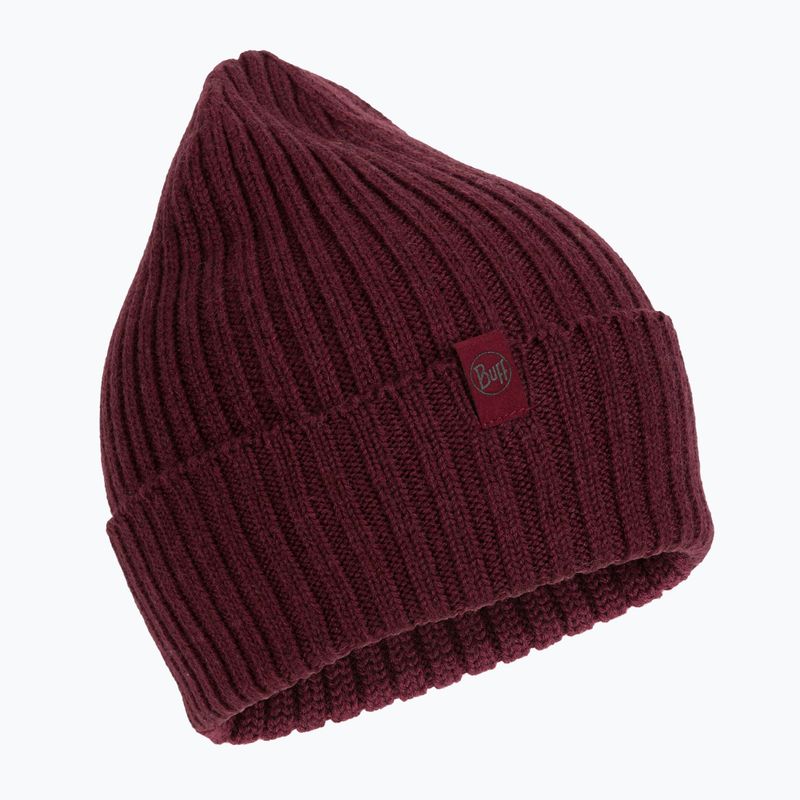 Шапка зимова BUFF Knitted Norval maroon