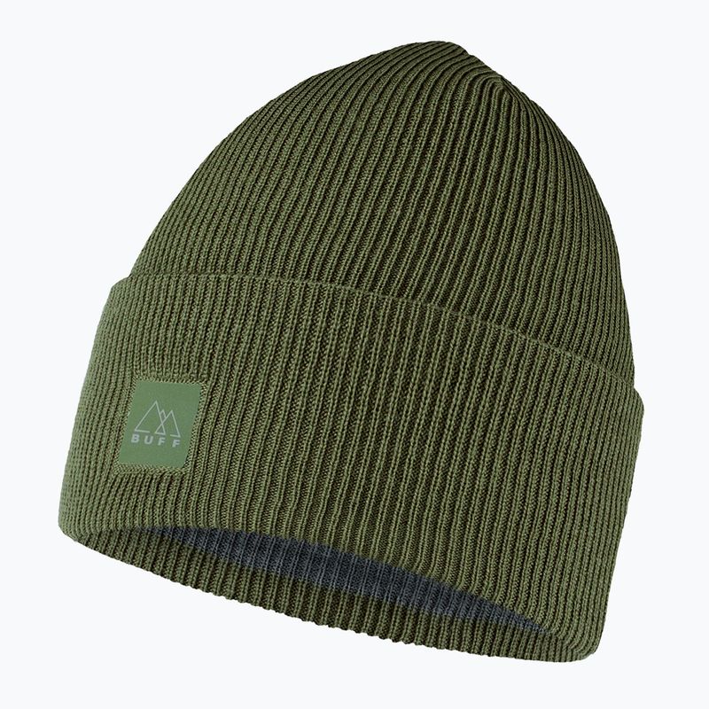 Шапка зимова BUFF Crossknit solid camouflage 4