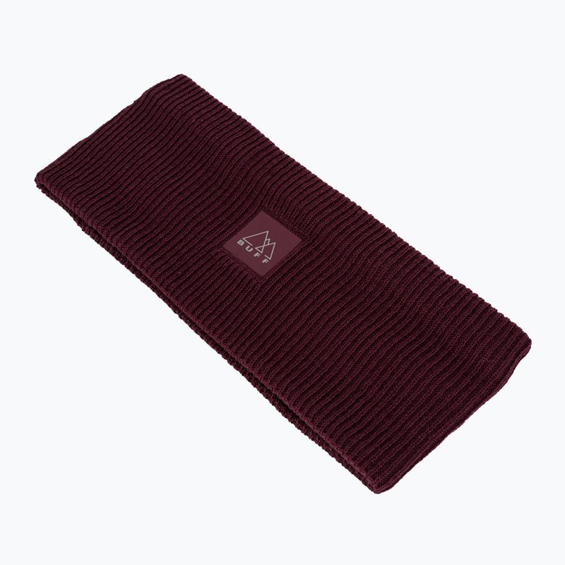Пов'язка на голову BUFF Crossknit solid mahogany