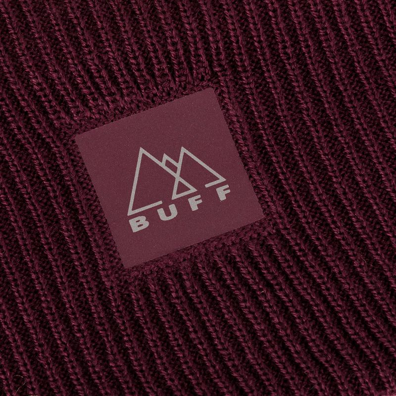 Пов'язка на голову BUFF Crossknit solid mahogany 3