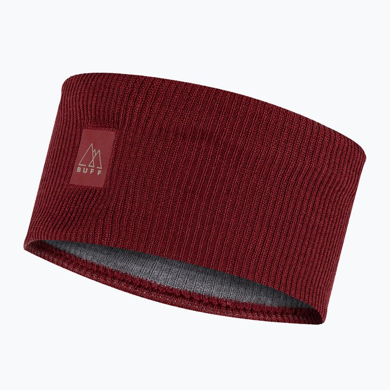 Пов'язка на голову BUFF Crossknit solid mahogany 4