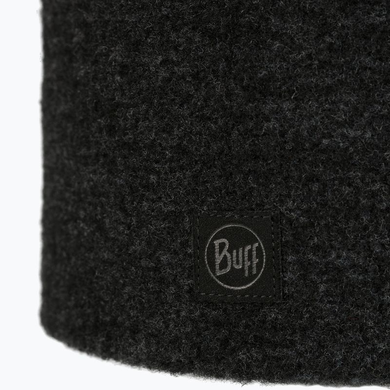 Пов'язка на голову BUFF Merino Fleece black 3