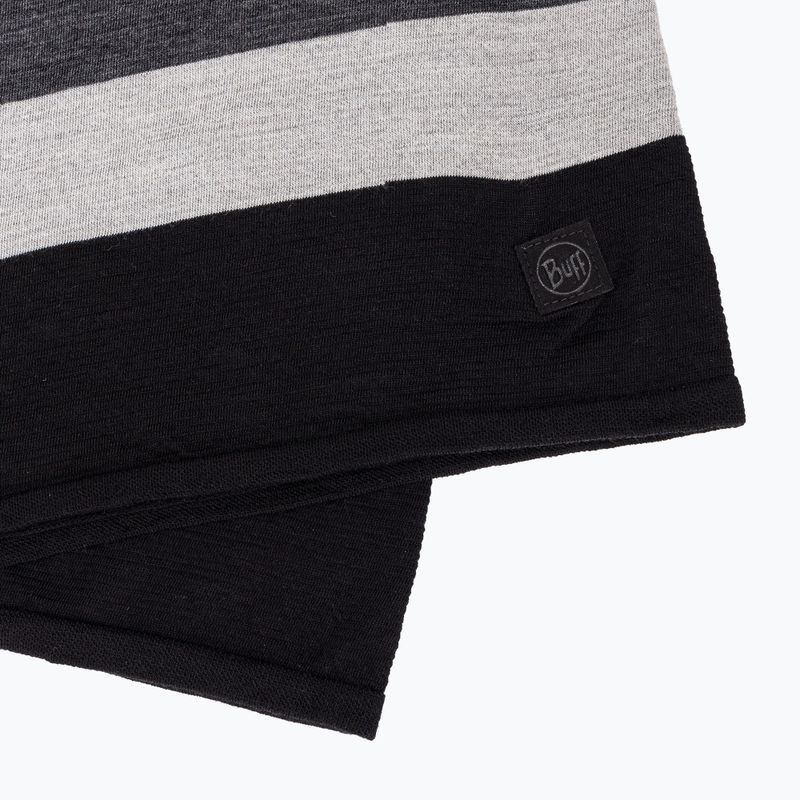 Багатофункціональний шарф BUFF Merino Move graphite 3